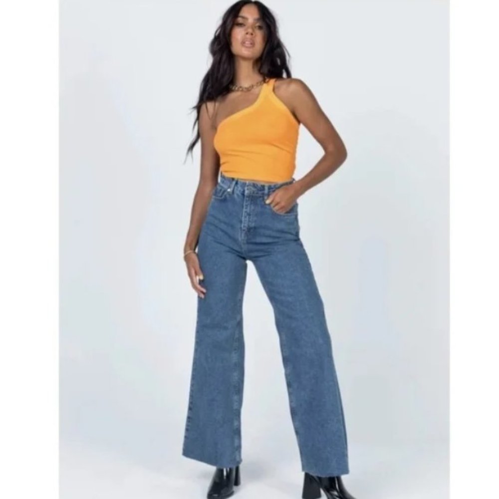 The Ragged Priest Wide Leg Jeans Size 28